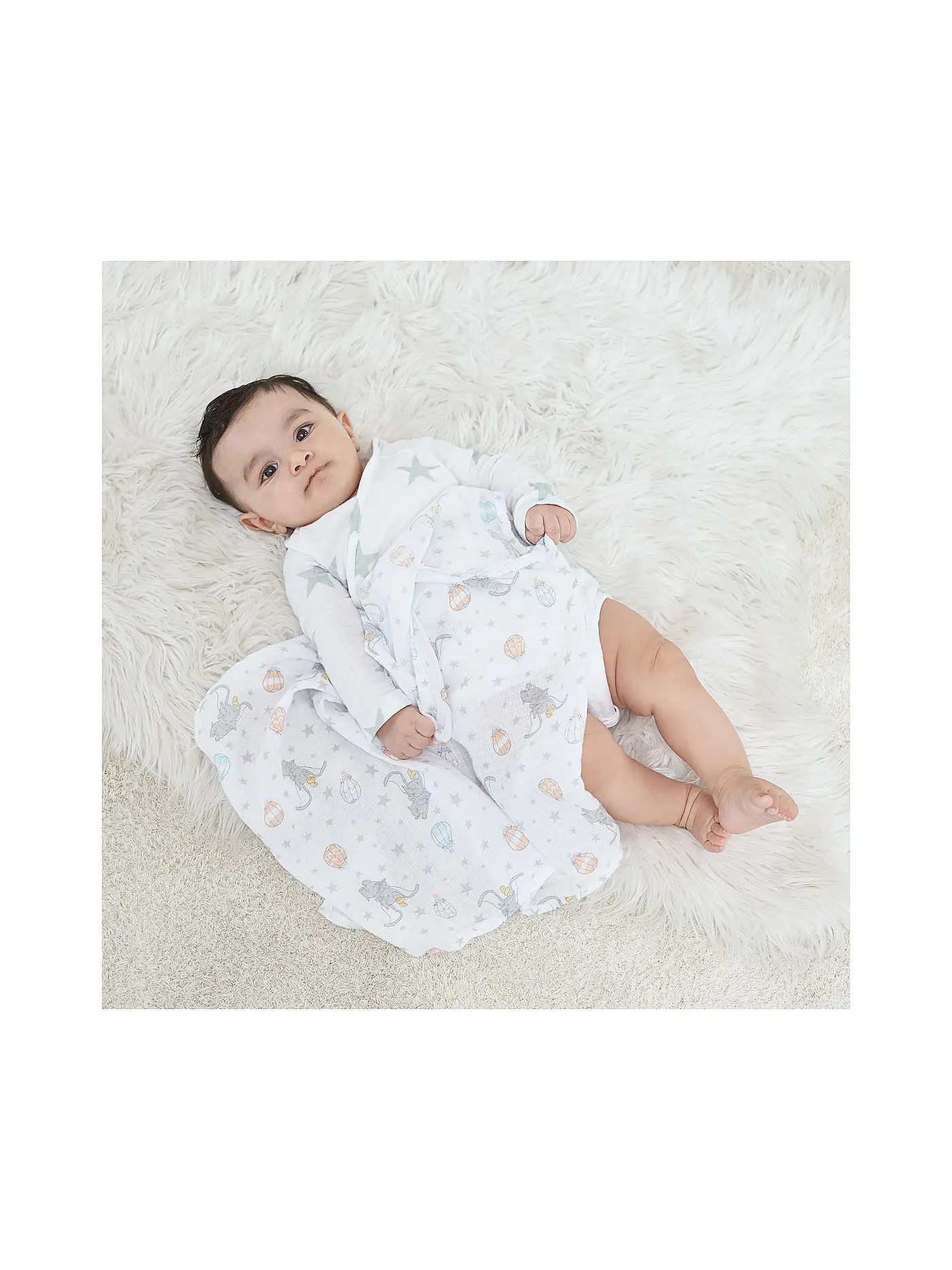 ADEN + ANAIS | Mulltuch 3er Pkg. | weiss